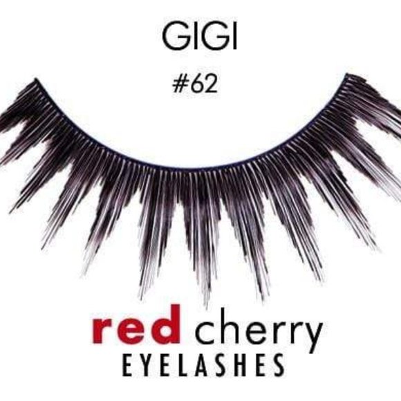 RED CHERRY 62 BLACK (GIGI) LASHES - Picture 1 of 1